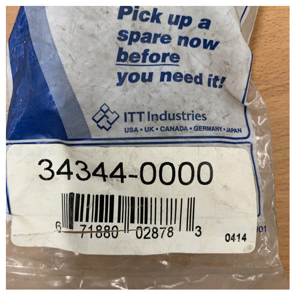 Jabsco 34344-00 messing kontraventil - 1/2" slangeindløb 