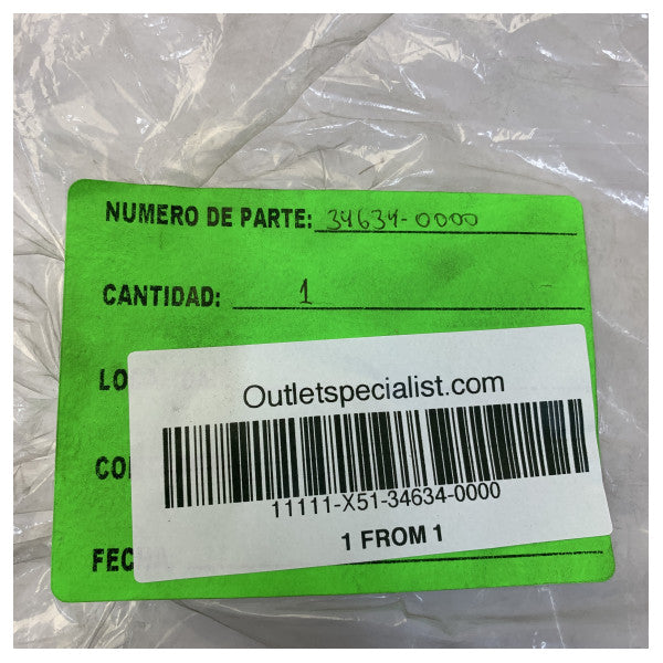 Jabsco 34634-0000 bunnholder - tetningsringpakning 