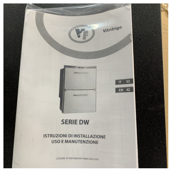 Vitrifrigo DW70 70L Sea Çekmeceli Marine Buzdolabı 12/24V Kompresörlü Buzdolabı 