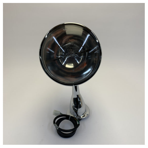 Jabsco 62040-4006 Marine Spotlight - 7-Inch Chrome Fixed Mount Searchlight - 24V 