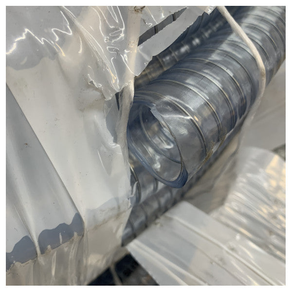 Jabsco Armorvin HNA 25mm Reinforced PVC Marine Suction & Pressure Hose - 60m Roll