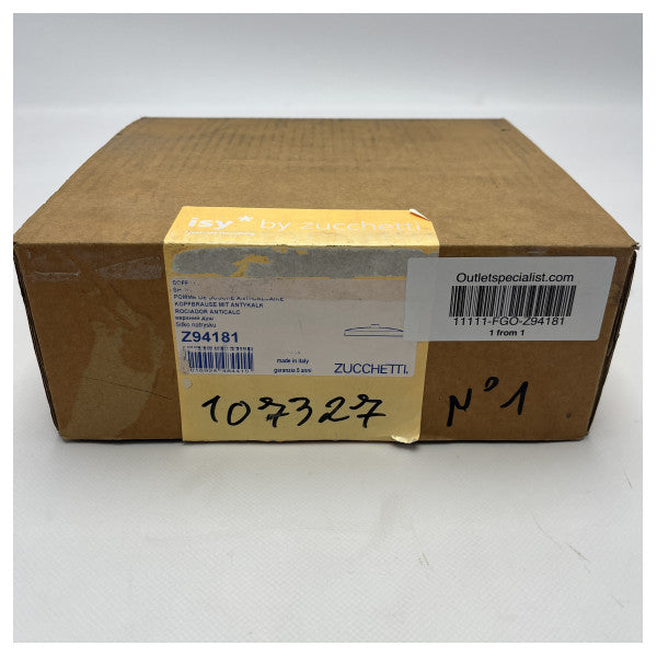 Zucchetti kromattu pyöreä D150 mm suihkupää ruostumatonta terästä - Z94181