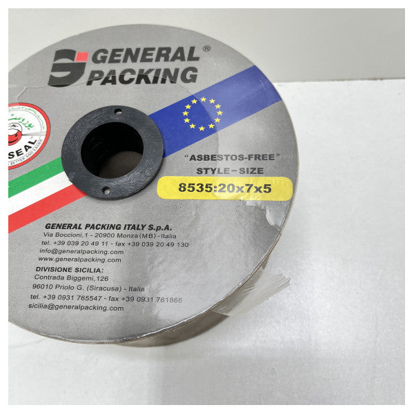O Euroseal 1002589 da General Packing é um material de vedação de alta qualidade