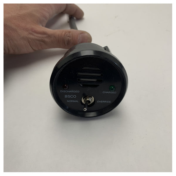 BSCO Manuel Override Yangın Kontrol Paneli Siyah 