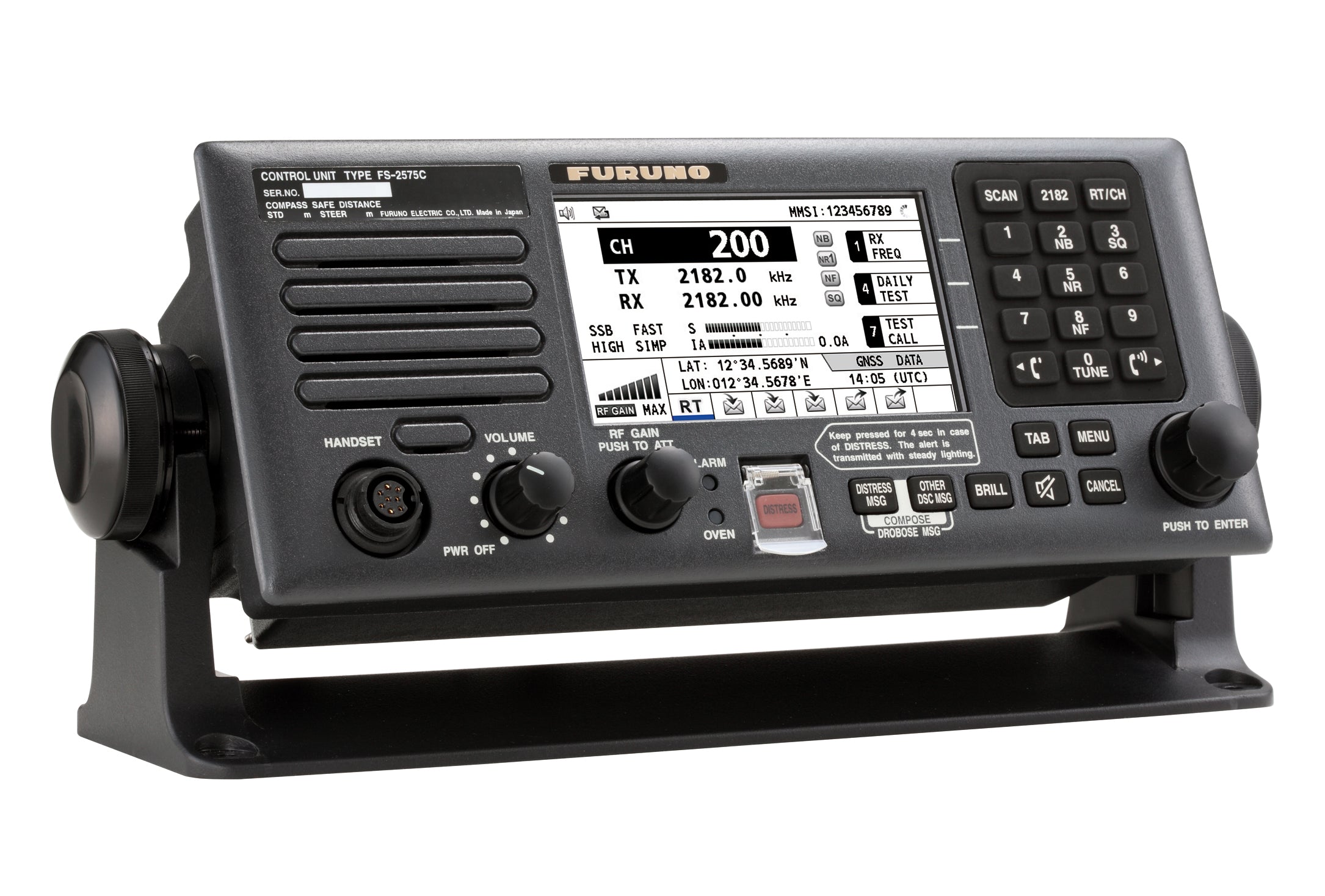 Furuno FS2575 MF/HF radiotelefon-kontrolenhed