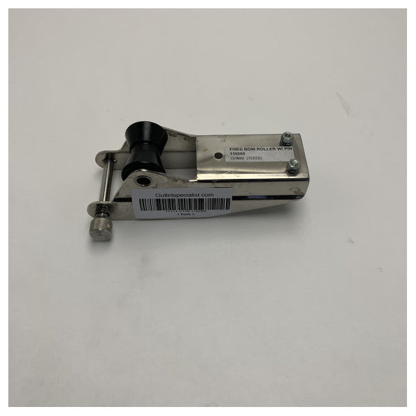 Ролик Vetus 110200 фіксований з обмежувачем 197 мм з нержавіючої сталі