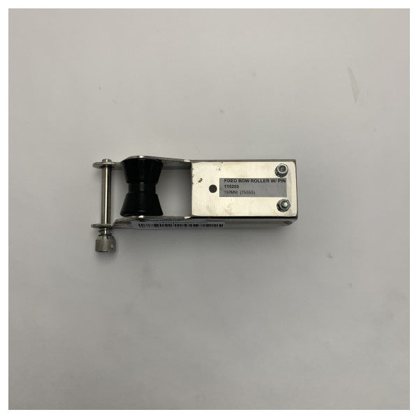 Vetus 110200 Fixed Bow Roller with Stopper 197 mm Stainless Steel
