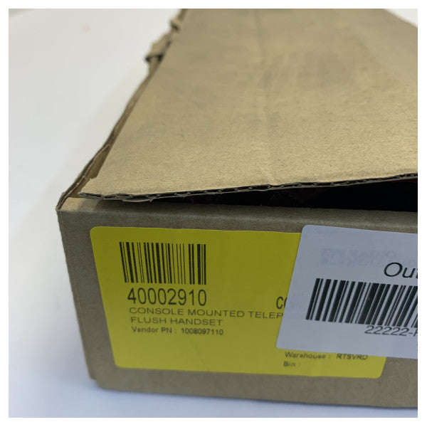 Zenitel CRM-V-HS IP planmonteret master-håndsæt til marine intercom | 1008097110 