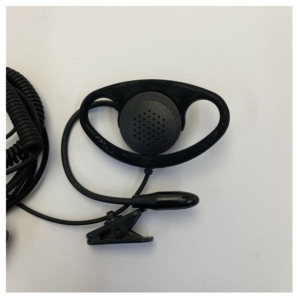 Entel EA19/750 D-Shaped Earpiece Microphone for HT700 Series Two-Way Radio 