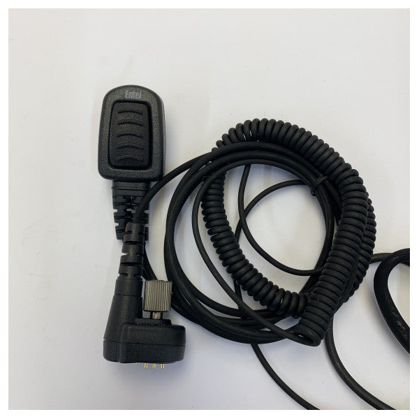 Entel EA19/750 D-Shaped Earpiece Microphone for HT700 Series Two-Way Radio 