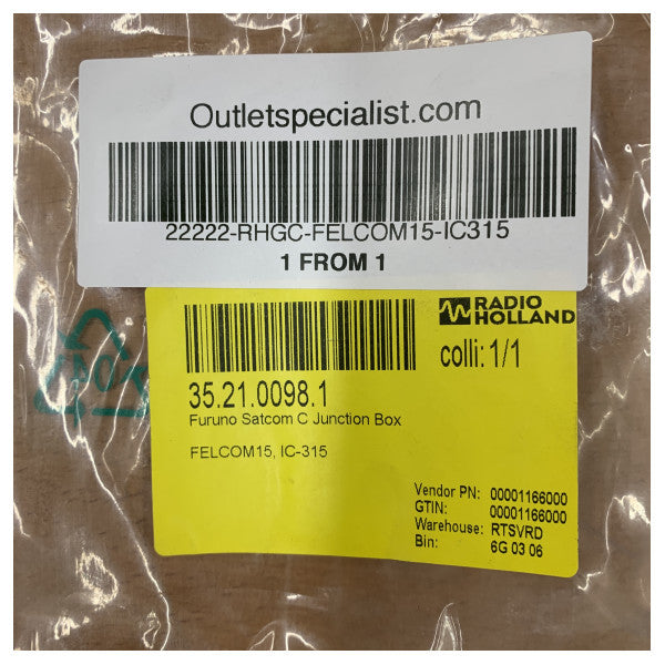 Furuno IC-315 Junction Box for FELCOM15 Satcom-C Marine Ship Communication