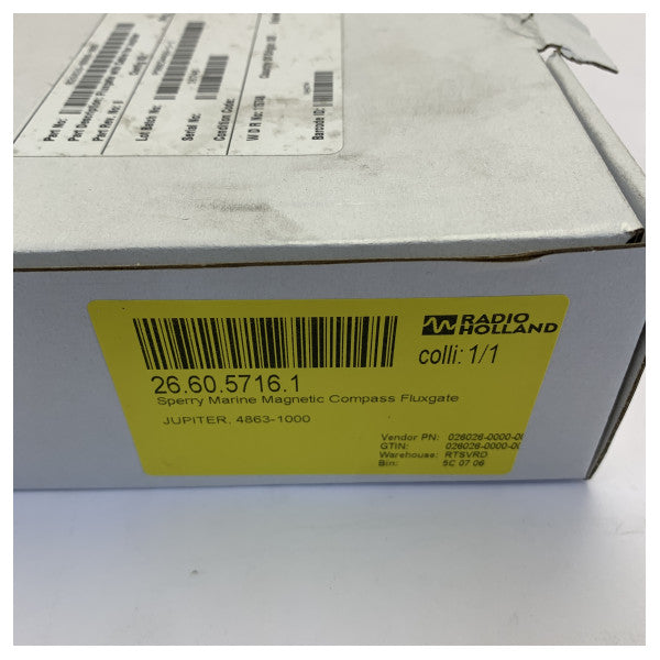 Sperry Marine JUPITER Fluxgate Magnetic Compass 4863-1000 