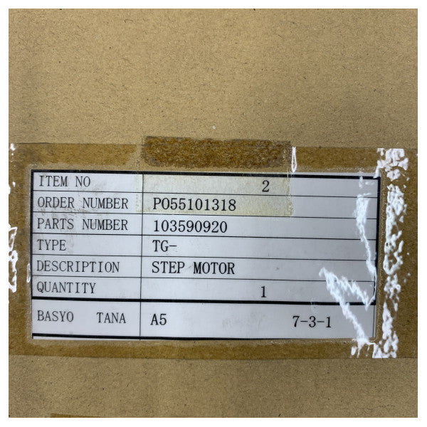 Tokyo Keiki TG-Serie Kreiselkompass-Schrittmotor 24V 180X 