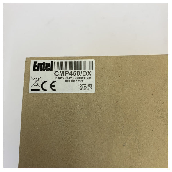 Entel CMP450/DX Microfone-altifalante submersível de alta resistência para rádios marítimos da série DX 