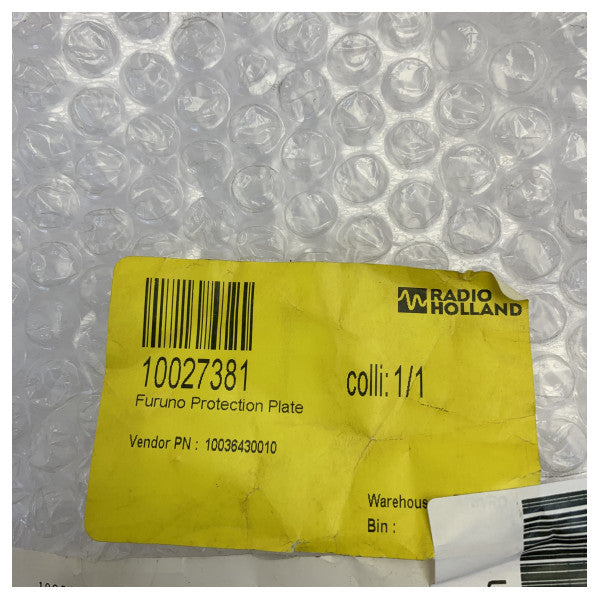 Furuno Protection Plate 03-154-3326-0 Marine Dust Cover Degreased