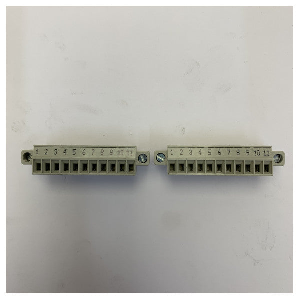 Conector NMEA hembra de 11 pines Cobham SAILOR 100/800/900 VSAT 8513B 