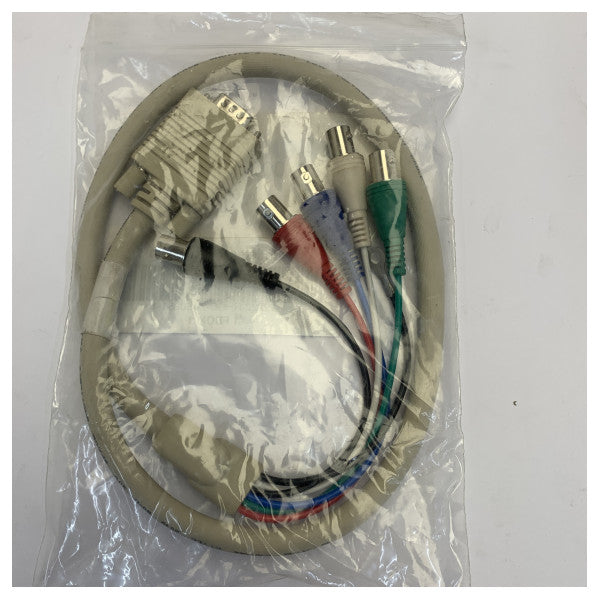 مجموعة كابل واجهة الرادار Furuno VR-3000 VDR بطول 700 مم 24S0251-1، BNCx5 إلى D-Sub15 
