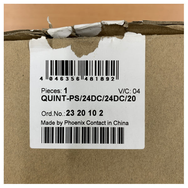 Phoenix Contact QUINT-PS/24DC/24DC/20 Μετατροπέας DC/DC 24V 20A 2320102 - Αχρησιμοποίητο 