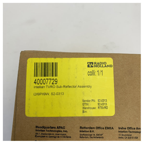 Intellian TVRO subreflektor-enhet for i2, i9P, i9W marint satellitt-TV - S2-0313 