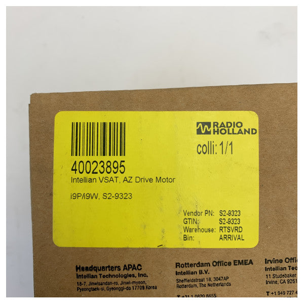Intellian VSAT AZ Sürücü Step Motoru i9P/i9W için - S2-9323 NEMA 23 