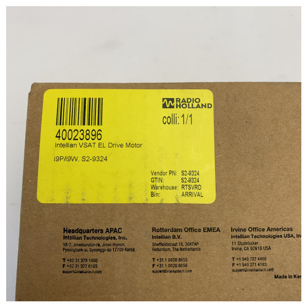 Intellian VSAT EL Drive Motor de Passo i9P i9W S2-9324 Moons 23HS3040-01 