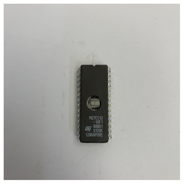 STMicroelectronics M27C512-10F1 EPROM IC Memoria no volátil de 512 Kb 27C512-10JL 