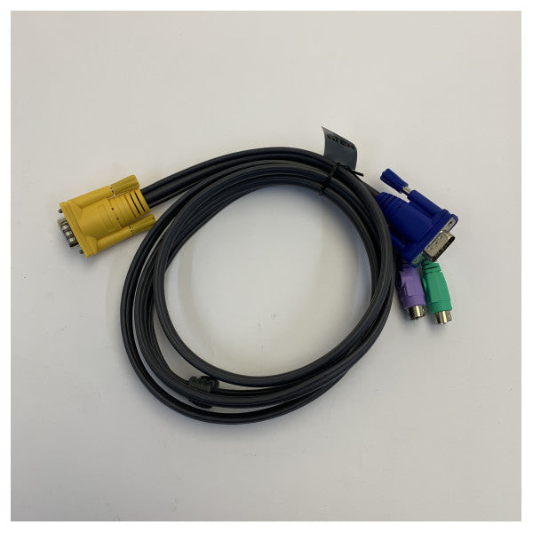 Cavo KVM Aten 2L-5202P PS/2 da 1,8 m con connettore SPHD 3 in 1 