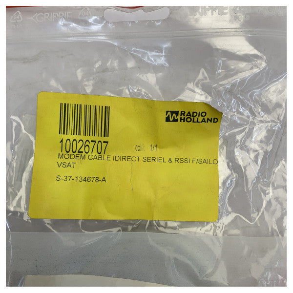 Câble modem série et RSSI Cobham Sailor VSAT iDirect 37-134678-A 