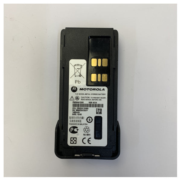Batería Motorola PMNN4412AR NiMH 1400mAh para las series DP2000 y DP4000 