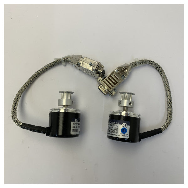 مجموعة مشفّر Intellian VSAT AZ/CL لهوائي بحري v60/v60G، V1-4016 