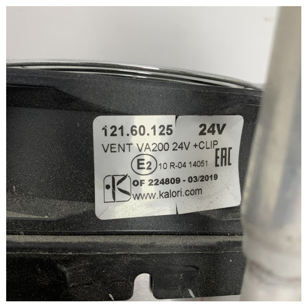 カロリ サイレンシオFAIヒーター 1.7kW 24V 暖房システム - 120.14.181