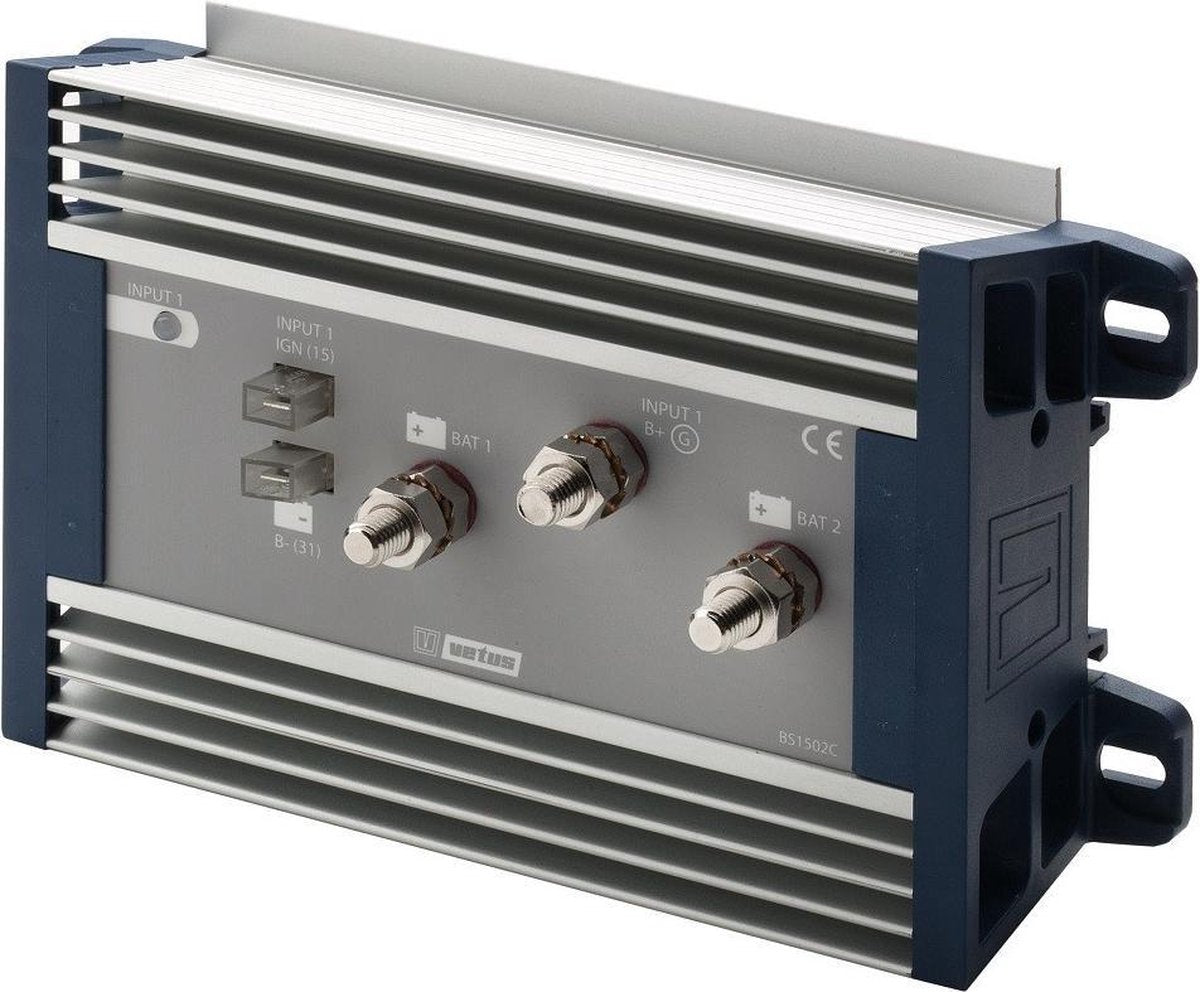 مقسِّم بطارية Vetus BS1502C 150A | مقسم حمولة 12/24 فولت