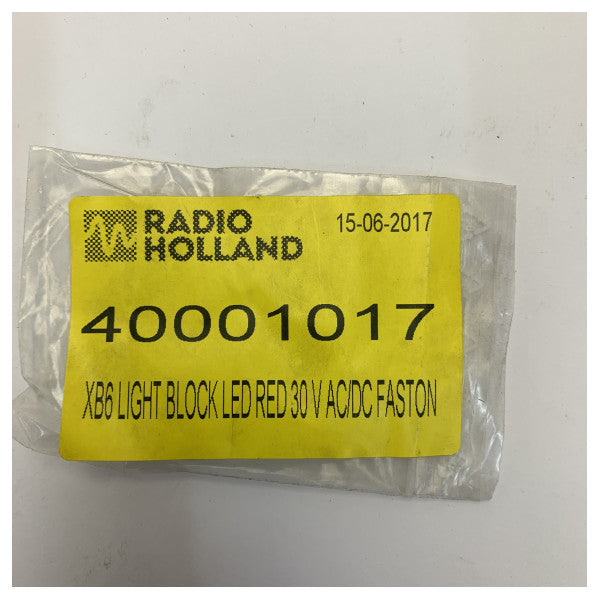 Schneider Electric Harmony XB6 Φωτεινό μπλοκ ZB6EB4B Κόκκινο 12-24V 30V AC/DC Στοιχείο LED 