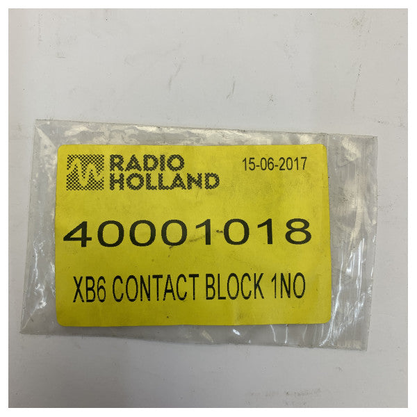 Schneider Electric Harmony XB6 kontaktblok ZB6E1B 1NO 250V elektrisk komponent 