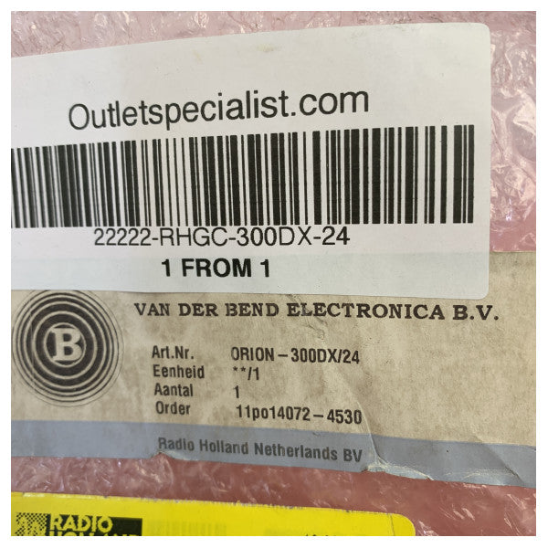 Orion 300DX/24 ATX DC/DC strømforsyning 300W 24VDC til 12V/2A - Industriel marine 