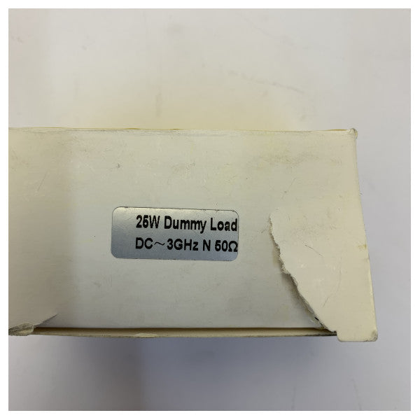 Bird 25W Dry Dummy Load RF-terminaatio - N-tyypin uros - 31.00.0574.1 