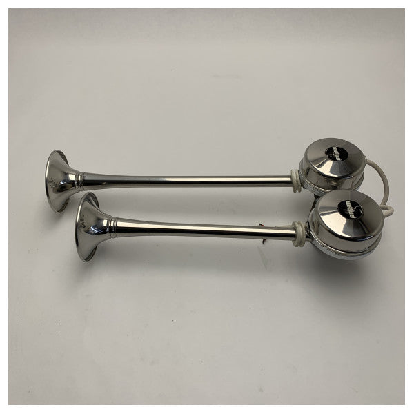 Vetus M24D 24V Dual Marine Stainless Steel Horn 24V Low and High Pitch