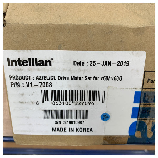 Intellian VSAT AZ/EL/CL Drive Motor Set for v60 & v60G | V1-7008 Marine Electronics 