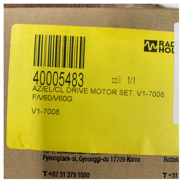 Intellian VSAT AZ/EL/CL Drive Motor Set for v60 & v60G | V1-7008 Marine Electronics 
