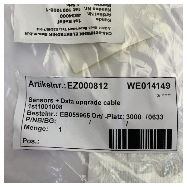 Cable de interfaz de datos marina Cisco EZ000812 - D-Sub a conector circular 