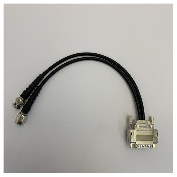 EZ000813 Adaptador de cable de audio/vídeo Marine D-Sub macho a BNC macho 
