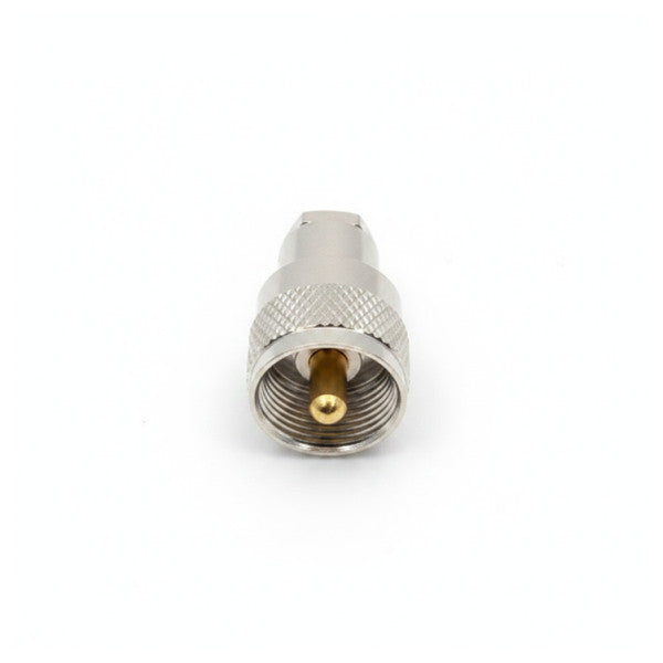 Conector adaptador coaxial RF FME macho a UHF macho (PL-259) para radio marina 
