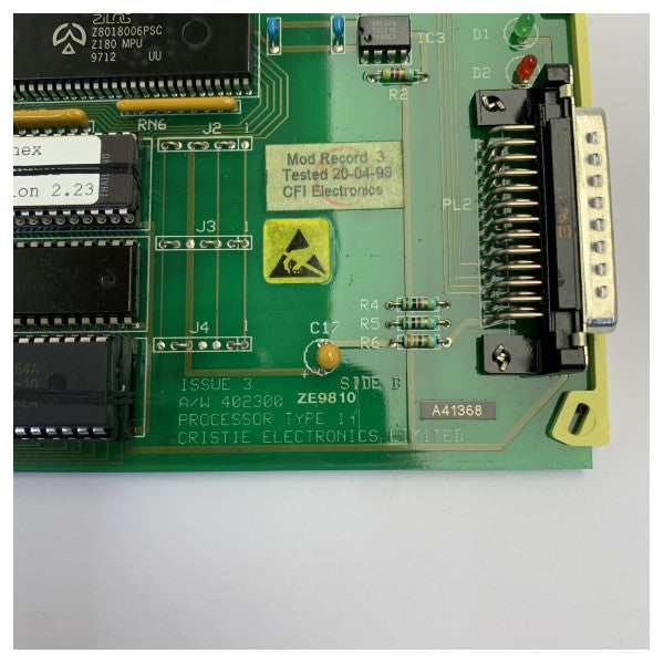 Marinex Cristie Electronics A402300 Marine Circuit Board 