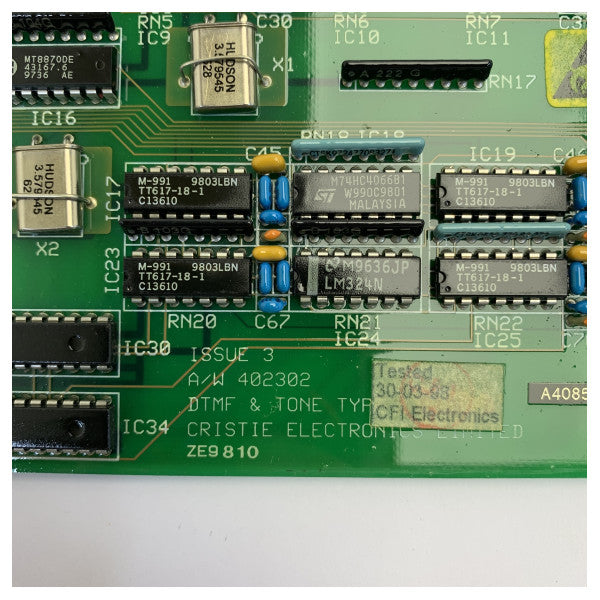 Marinex Christie A402302 intern kretskort for marine elektronikk 
