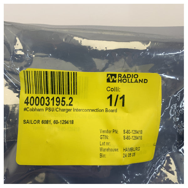 Thrane & Thrane E-60-129418 Carte PCB d’électronique marine Link 2000 