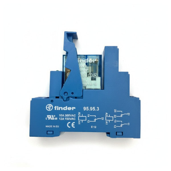 Ηλεκτρικό ρελέ και βάση Finder EZ000814 - ναυτικού τύπου βύσμα-ρελέ 
