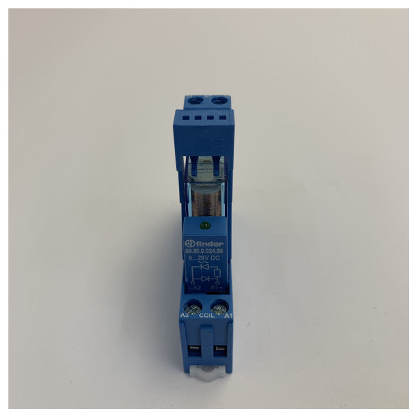 Finder Electrical Relay and Socket EZ000814 - Marine Grade Plug-in Relay 