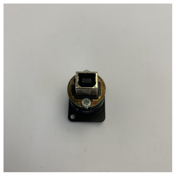 Neutrik NAUSB-W-B Çift Yönlü USB 2.0 Panel Montaj Konnektörü 
