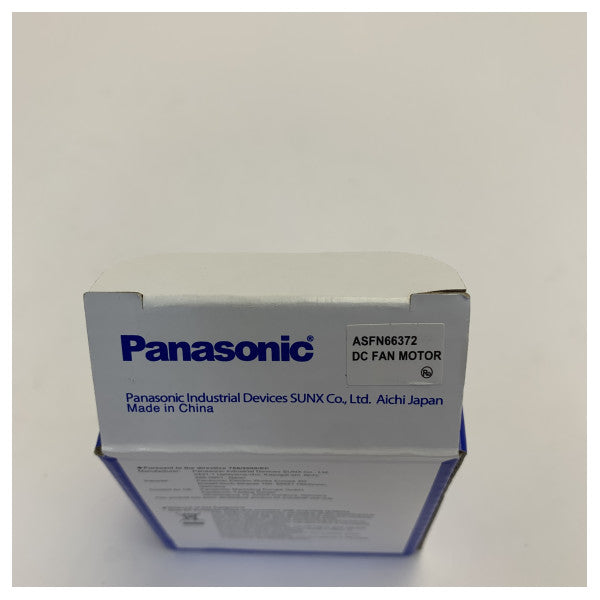 Panasonic ASFN66372 DC motor ventilatora za hlađenje - pomorske klase, zaštićen od prašine/vlage 