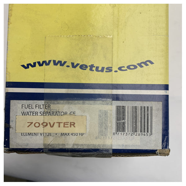 Vetus VT09ER Marin Dieselbränslefilterelement Vit 30 Mikron 280 HK 